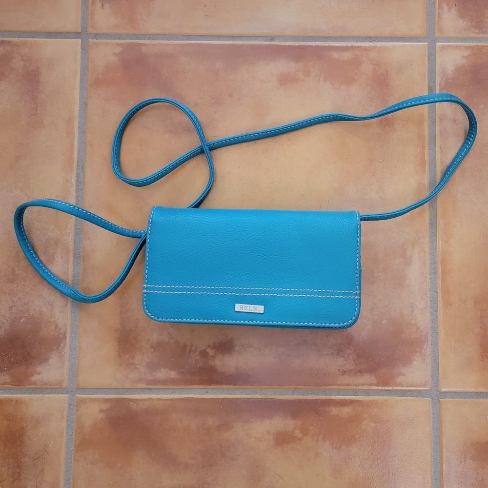 Relic Turquoise‎ Blue Cross Body Handbag